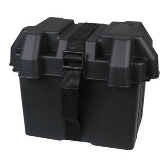 Batteriboks 34x26x22cm -75ah