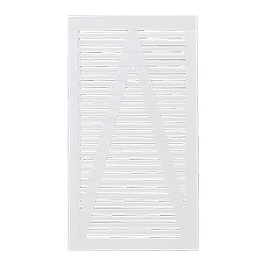 Plus Osaka Enkeltlåge - 100x180 cm - Fungicid beh. grundmalet hvid to gange - 17462-13