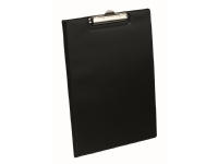 Bantex clipboard A4 med forside sort