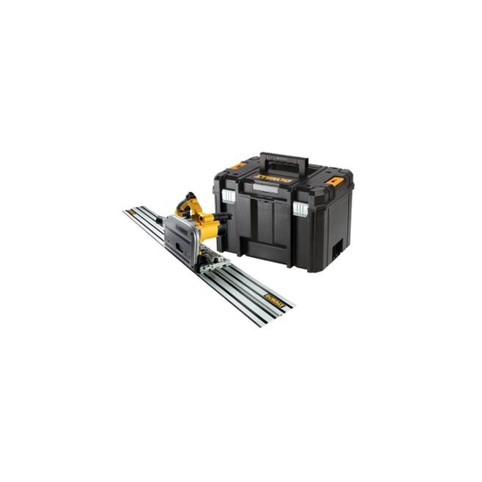 DeWALT 55mm Dyksav I TSTAK Vi + 1,5m Skinne - DWS520KTR-QS