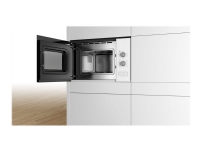 Bosch Serie | 4 BFL520MW0 - Mikrobølgeovn - til indbygning - 20 liter - 800 W - hvid