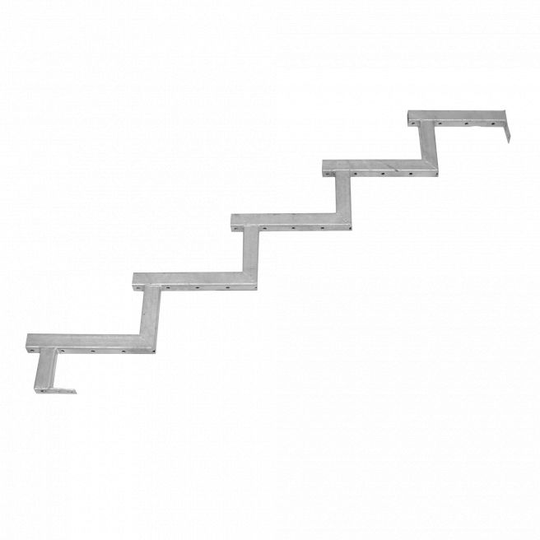 Hortus Galvaniseret trappevange 5-trin - 801-075