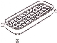 Tabula flange inklusiv skruer