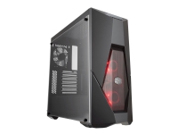 Cooler Master MasterBox K500L - Tower - ATX - sidepanel med vindue - ingen strømforsyning (ATX) - sort - USB/Lyd