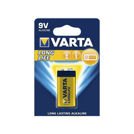 Varta Longlife - 9V - 1pk.