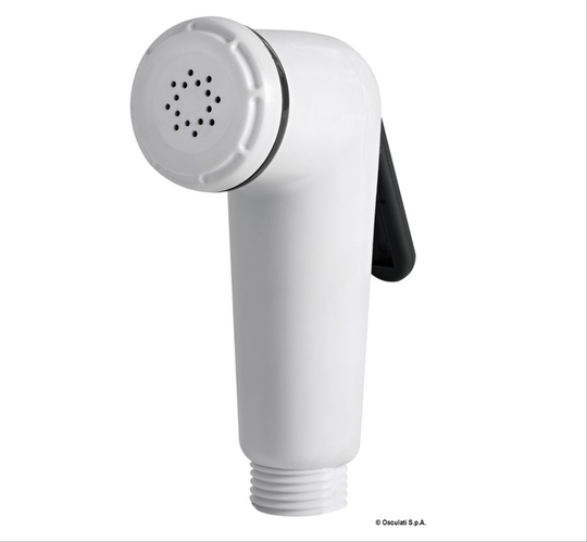 Lever shower head