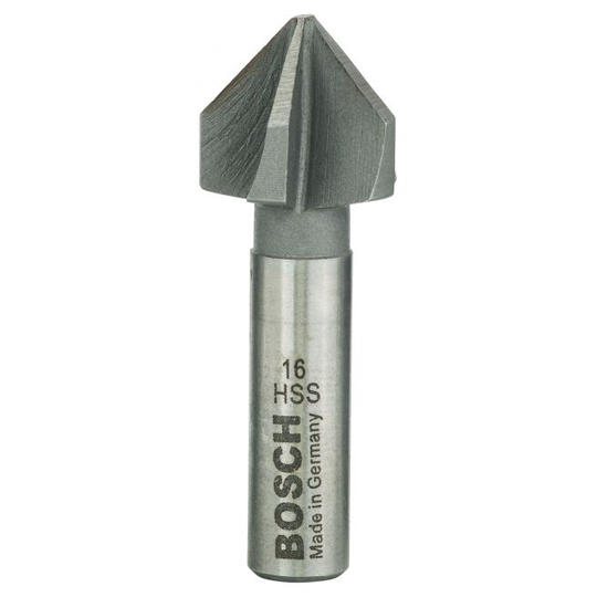 Bosch Forsænker Stål HSS M8 5skj 16x56mm - 2608596372
