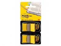 Post-it® Index medium flag, i dobbeltpakke, gul, pakke a 50 ark