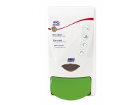 Dispenser Deb Restore Manuel Plast Hvid/Grøn til 1 ltr creme patron,1 stk
