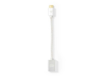 Nedis - USB adapter - USB-C (han) til USB Type A (han) - USB 3.1 - 15 cm - aluminium