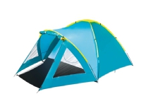 Bestway 68090, Kuppeltelt, 3 person(er), Myggenet, Ventilation, Vandtætte samlinger, Blå