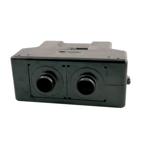 Sirico Tenere Varmeapperat 2xø55mm 24V 70W