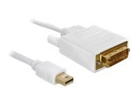 Delock - DisplayPort kabel - Mini DisplayPort (han) til DVI-D (han) - 2 m - for Apple MacBook MacBook Air MacBook Pro
