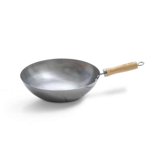 Hot Wok Wokpande 30 Cm. Carbon Stål