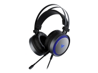Rapoo VH530 - Headset - fuld størrelse - kabling - USB - støjisolerende