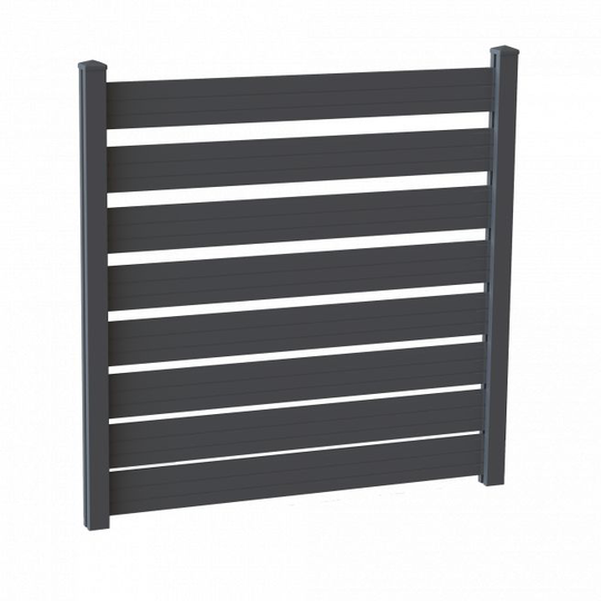 Aluminiumslameller til 100x100 cm