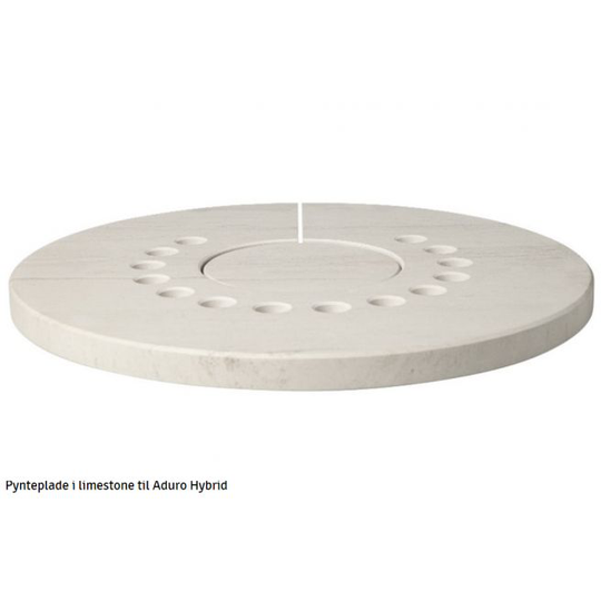 Aduro Limestone topplade til Aduro Hybrid 1 & 2 serien Limestone - Ø49x3