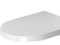 Duravit ME by Starck sæde. - Compact med S/C og rustfri stål hængsler, hvid mat satin