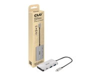 Club 3D CSV-1543 - Hub - 2 x USB 3.1 Gen 2 + 2 x USB-C 3.1 Gen 2 - desktop