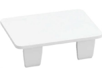 REHAU Endestykke LE Højde 60 mm, bredde 110 mm Hvid ral 9010 plast