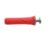 Fischer hulrumsdybel rød pan - Powerknot rosett 5x55 med panhoved 25 stk 5-18mm TX25