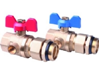 DANFOSS Kuglehanesæt til FHF & FHF-F gulvvarme manifold