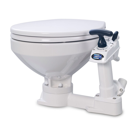 Jabsco comfort manuelt toilet m soft close