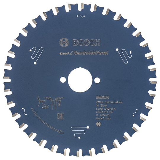 Bosch Rundsavsklinge 190x2,0x30mm 36t Exp Sandwich - 2608644367
