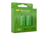 Batteri GP ReCyko Genopladelig C 3000 mAh 2 pak,6 pk x 2 stk/krt