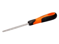 Bahco ERGO 1-210-06-1-2, Fil, Halv-rund fil, Bastard snit, Plast, Sort, Orange, Ergonomisk, Sikret greb
