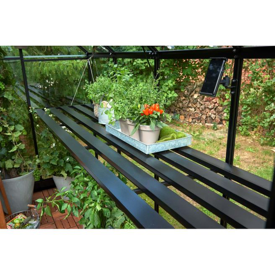 Juliana Lamelbord integreret - Oase 8,8 m² - sort - F04545