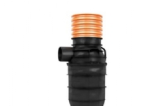 Rendest.brønd PLUS 315-160mm - med vandlukke. 70 ltr. sandfang. u/opf.rør. Wavin