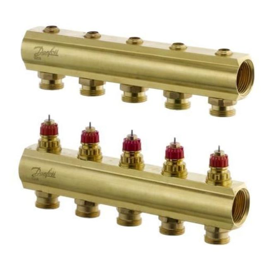 Danfoss Manifold Fhf-5gulvvarmemanifold 5+5 088u0505