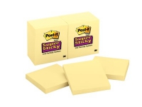 Post-it Super Sticky Notes 76x76 mm gul (12 stk.)