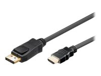 goobay - Adapterkabel - DisplayPort han til HDMI han - 5 m