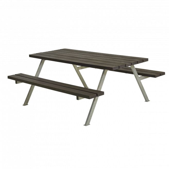 Plus Alpha Bord/Bænkesæt - 177 cm - Genbrugsplast