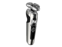 Philips SP9861/16, Rotations shaver, Knapper, Metallic, Vekselstrøm/batteri, Lithium-Ion (Li-Ion), Indbygget batteri