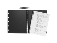 Notesbog Rhodia Exabook, A5+, linjeret, 80 ark, 80 g, med 5 faner