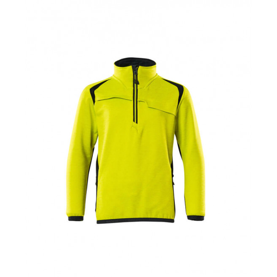 Mascot Accelerate Safe Fleecetrøje til børn 19903-316 Børn - Hi-Vis Gul-Sort