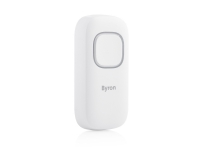 Byron DBY-25930, Trådløs, Hvid, Plast, 0.868 GHz, 200 m, Sticky pads