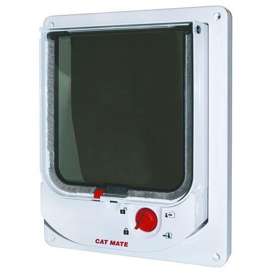 Kattedør 4-vejs Lås Magnet K254w - 203-026