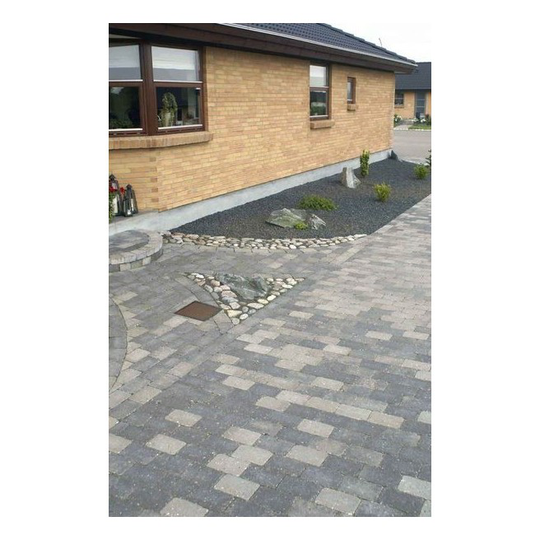 IBF Holmegaardsten®- 14 x 10,5 x 5,5 cm Gråmix