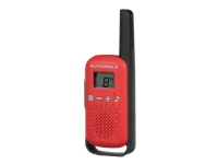 Motorola Talkabout T42 - Transportabel - tovejs radio - PMR - 446 MHz - 16 kanaler - sort og rød (pakke med 2)