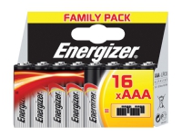 Energizer 628123, Engangsbatteri, AAA, Alkaline, 1,5 V, 16 stk, Sort, Grå