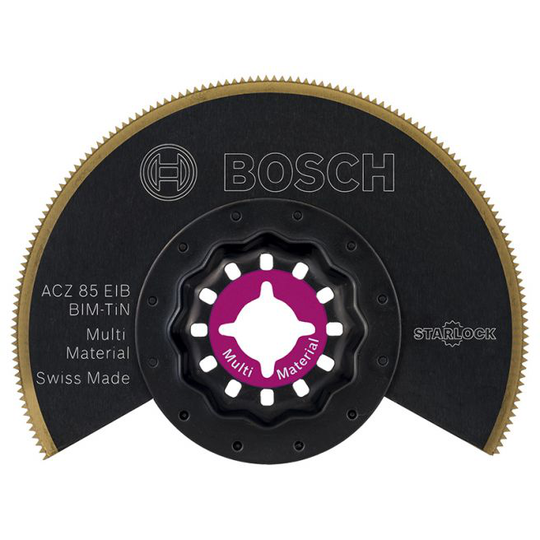 Bosch Savklinge Acz85eib Rund 85mm Bim-tin - 2608661758