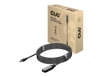 Club 3D - USB forlængerkabel - USB Type A (han) til USB Type A (hun) - USB 3.2 Gen 1 - 5 m - aktiv
