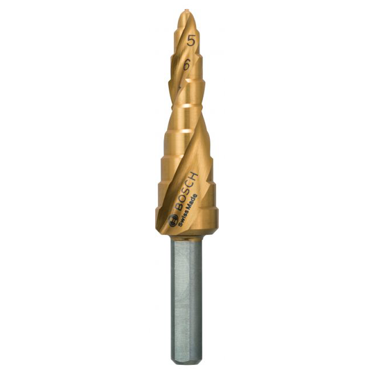 Bosch Trinbor HSS-tin 4-12x65x6mm Cyl. - 2608597525