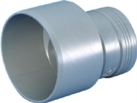 WAFIX reduktion grå 50-40mm - lysgrå PP