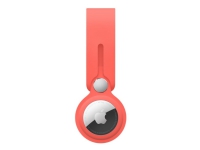 Apple - Taske til sikkerhedsskilt - polyurethan - pink citrus - for AirTag