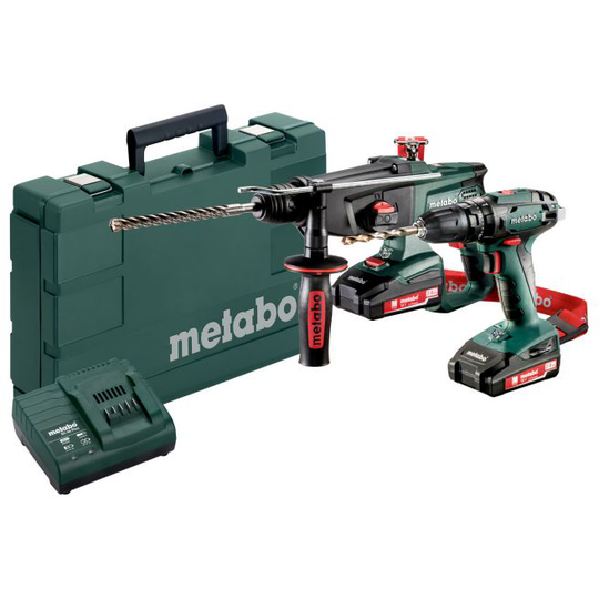 Metabo Combo Set 2.3.4 18 V - 685090000 Akku-maskine som sæt
